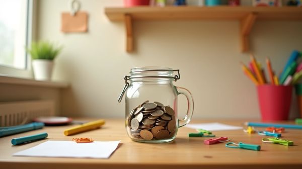 Apprendre a epargner des 6 ans : la methode du bocal et ses alternatives